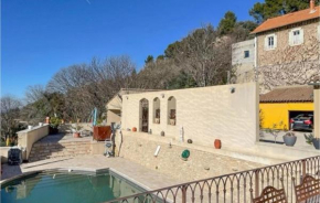 4 Bedroom Beautiful Home In La Roque-Sur-Pernes